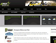 Tablet Screenshot of emxpracing.com
